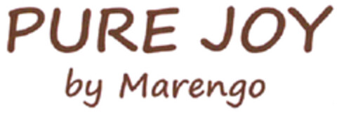 PURE JOY by Marengo Logo (DPMA, 09/27/2019)