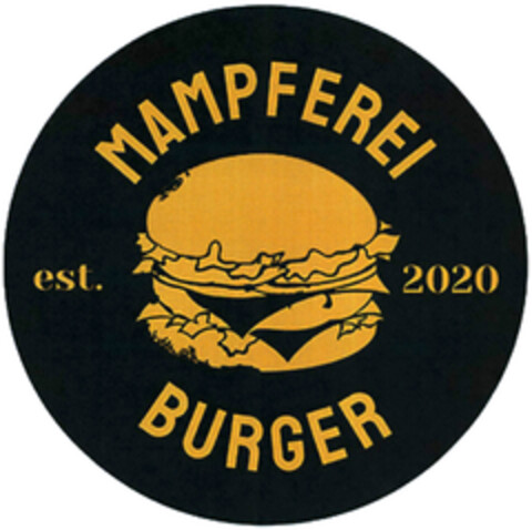 MAMPFEREI BURGER est. 2020 Logo (DPMA, 12.02.2021)