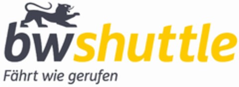 bwshuttle Fährt wie gerufen Logo (DPMA, 15.05.2023)