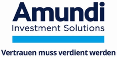 Amundi Investment Solutions Vertrauen muss verdient werden Logo (DPMA, 26.09.2024)