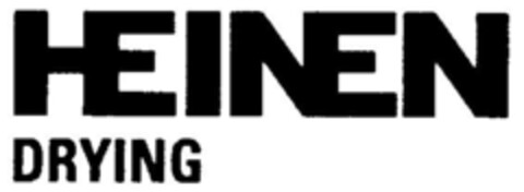 HEINEN DRYING Logo (DPMA, 30.01.2002)