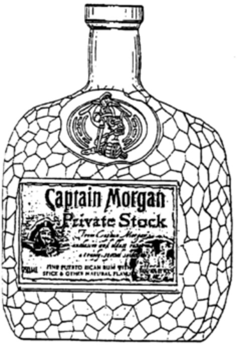 Captain Morgan Private Stock Logo (DPMA, 06/07/2002)