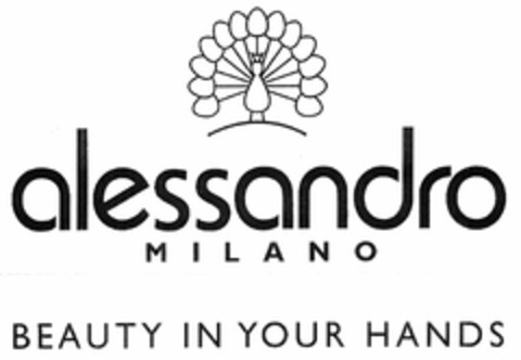 alessandro MILANO BEAUTY IN YOUR HANDS Logo (DPMA, 04.06.2003)