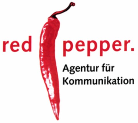 red pepper. Agentur für Kommunikation Logo (DPMA, 07/11/2003)