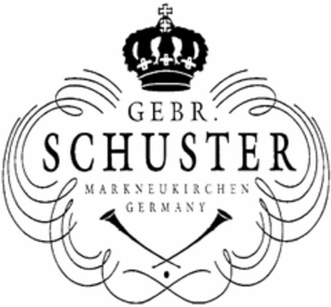 GEBR. SCHUSTER MARKNEUKIRCHEN GERMANY Logo (DPMA, 05.08.2003)