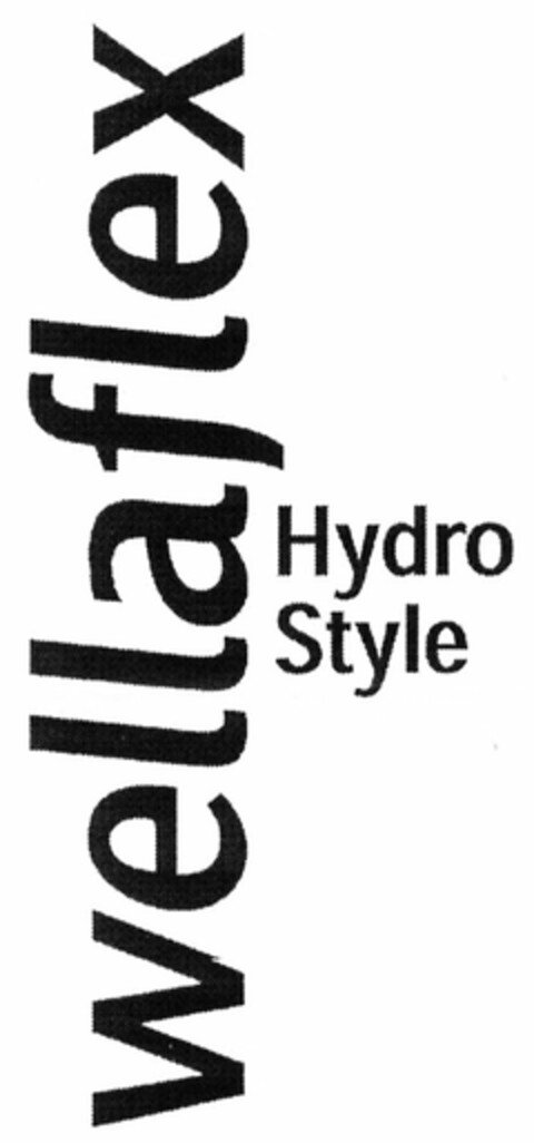 WELLAFLEX HYDRO STYLE Logo (DPMA, 11.09.2003)