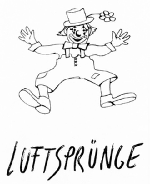 LUFTSPRÜNGE Logo (DPMA, 04.03.2004)