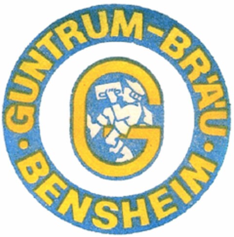 GUNTRUM-BRÄU.BENSHEIM Logo (DPMA, 20.01.2006)