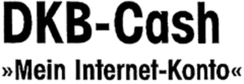 DKB-Cash Mein Internet-Konto Logo (DPMA, 19.04.2006)