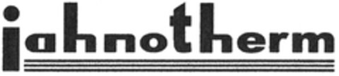 jahnotherm Logo (DPMA, 12.07.2006)