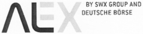 ALEX BY SWX GROUP AND DEUTSCHE BÖRSE Logo (DPMA, 21.08.2006)