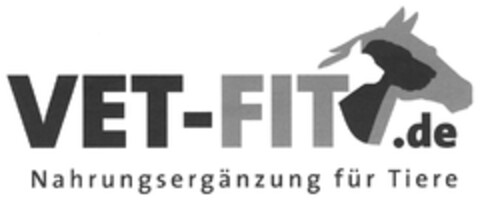 VET-FIT.de Nahrungsergänzung für Tiere Logo (DPMA, 10/31/2007)