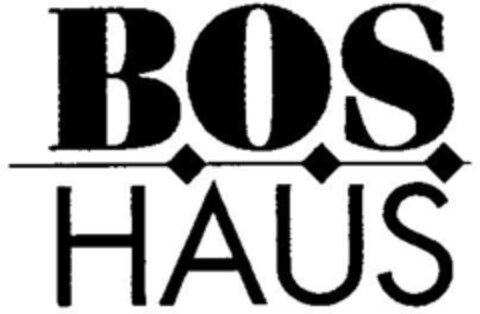 BOS HAUS Logo (DPMA, 16.11.1995)