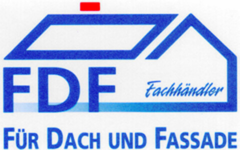 FDF Fachhändler FÜR DACH UND FASSADE Logo (DPMA, 09/11/1996)