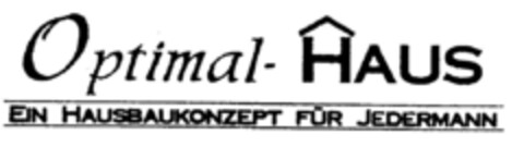 Optimal-HAUS Logo (DPMA, 28.04.1998)