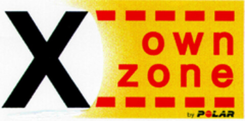 X own zone by POLAR Logo (DPMA, 26.11.1999)