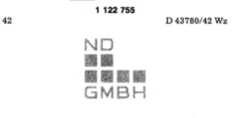 ND GMBH Logo (DPMA, 17.09.1987)