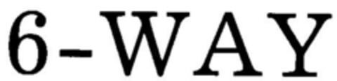 6-WAY Logo (DPMA, 01/27/1993)