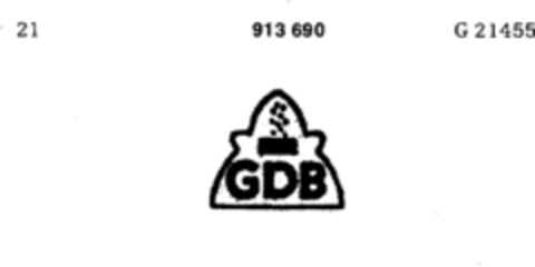 GDB Logo (DPMA, 30.03.1972)