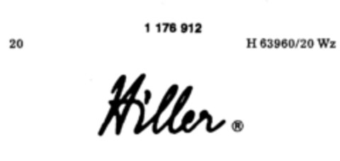 Hiller Logo (DPMA, 04.08.1990)