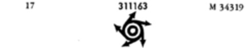 311163 Logo (DPMA, 07.04.1922)