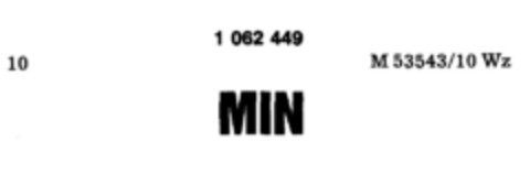 MIN Logo (DPMA, 08/29/1983)