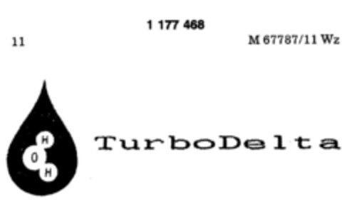 TurboDelta HOH Logo (DPMA, 14.07.1990)