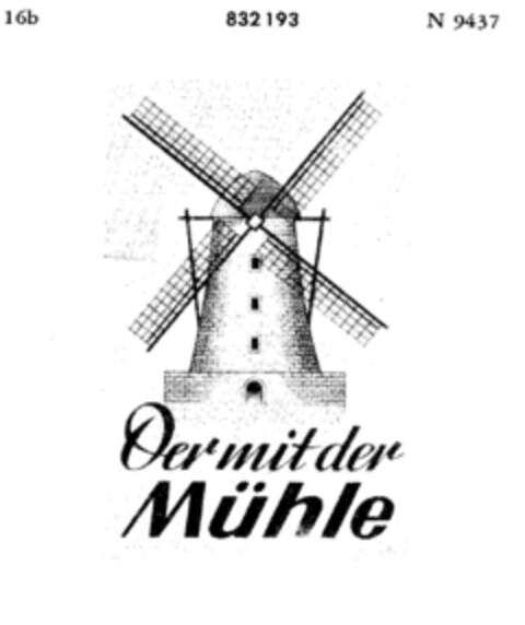 Der mit der Mühle Logo (DPMA, 17.04.1965)