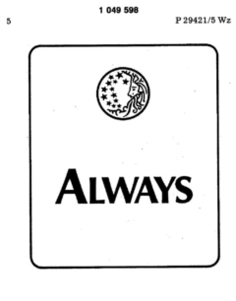 ALWAYS Logo (DPMA, 15.06.1982)