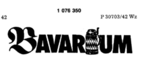 BAVARIUM Logo (DPMA, 28.09.1983)