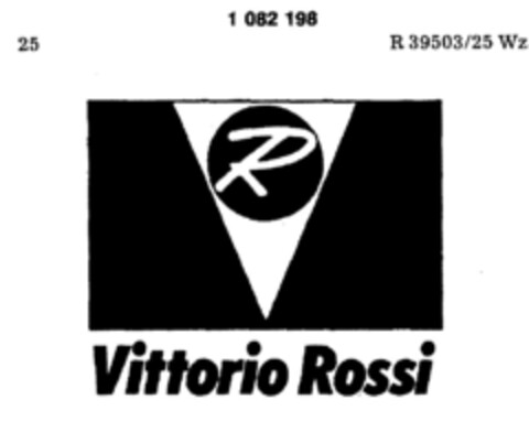 Vittorio Rossi Logo (DPMA, 12/01/1981)