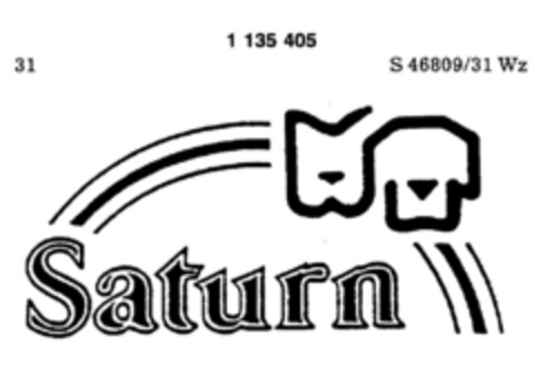 Saturn Logo (DPMA, 09.06.1988)