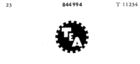 TEA Logo (DPMA, 06/02/1966)