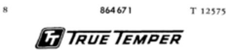 TT TRUE TEMPER Logo (DPMA, 02.04.1968)