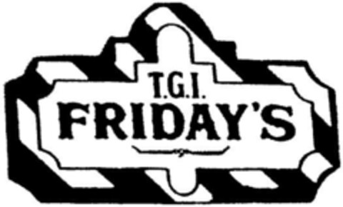 T.G.I.FRIDAY'S Logo (DPMA, 21.06.1991)