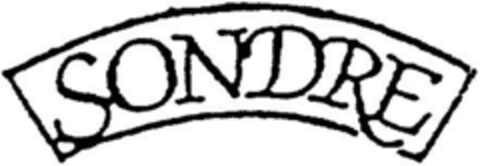 SONDRE Logo (DPMA, 09.04.1992)