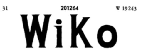 Wiko Logo (DPMA, 23.04.1914)