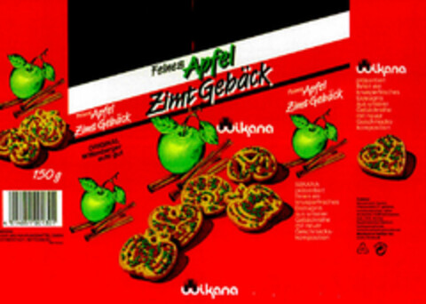 Wikana Feines Apfel Zimt Gebäck Logo (DPMA, 08.03.2000)