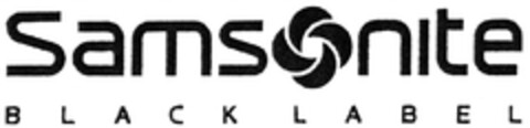 Samsonite BLACK LABEL Logo (DPMA, 18.11.2008)