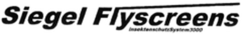 Siegel Flyscreens Logo (DPMA, 02/20/2009)