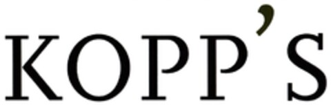 KOPP'S Logo (DPMA, 11.06.2010)