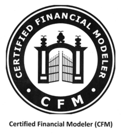 CERTIFIED FINANCIAL MODELER · C F M · Logo (DPMA, 10/16/2010)