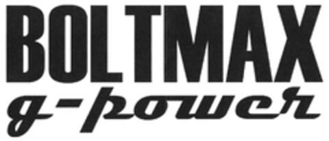 BOLTMAX g-power Logo (DPMA, 02/01/2012)