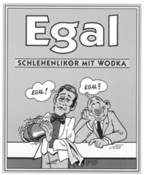 Egal SCHLEHENLIKÖR MIT WODKA Logo (DPMA, 02.02.2012)