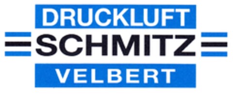 DRUCKLUFT SCHMITZ VELBERT Logo (DPMA, 12.03.2012)