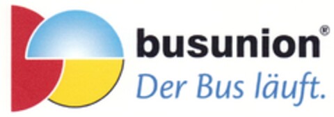 busunion Der Bus läuft. Logo (DPMA, 23.01.2013)