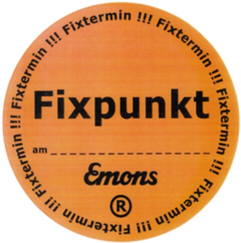 Emons Fixpunkt Fixtermin !!! Logo (DPMA, 10/04/2013)