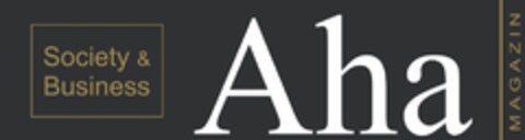 Society & Business Aha MAGAZIN Logo (DPMA, 01/27/2014)