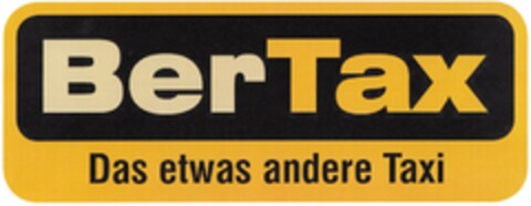 BerTax Das etwas andere Taxi Logo (DPMA, 24.02.2014)