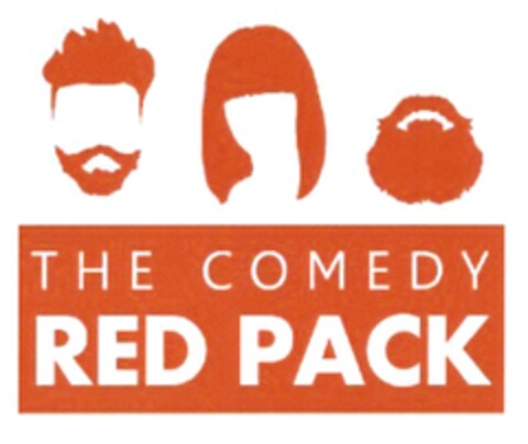 THE COMEDY RED PACK Logo (DPMA, 03.06.2015)